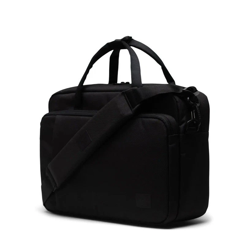 Bolso para computadora portátil de viaje Herschel Gibson Messenger | Tech - 18L negro Foto 2 de 4