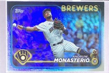 2024 Topps Andruw Monasterio Rainbow Foil #240 Brewers