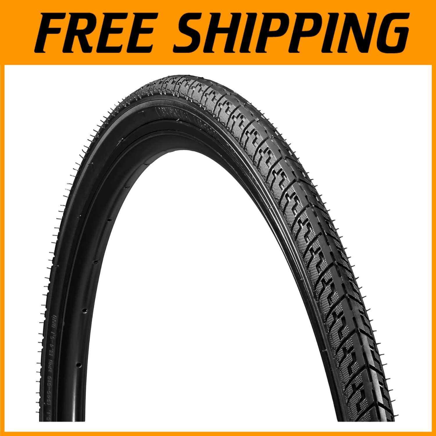 700c x 38mm Hybrid Tire - Puncture Guard, All-Weather Tread