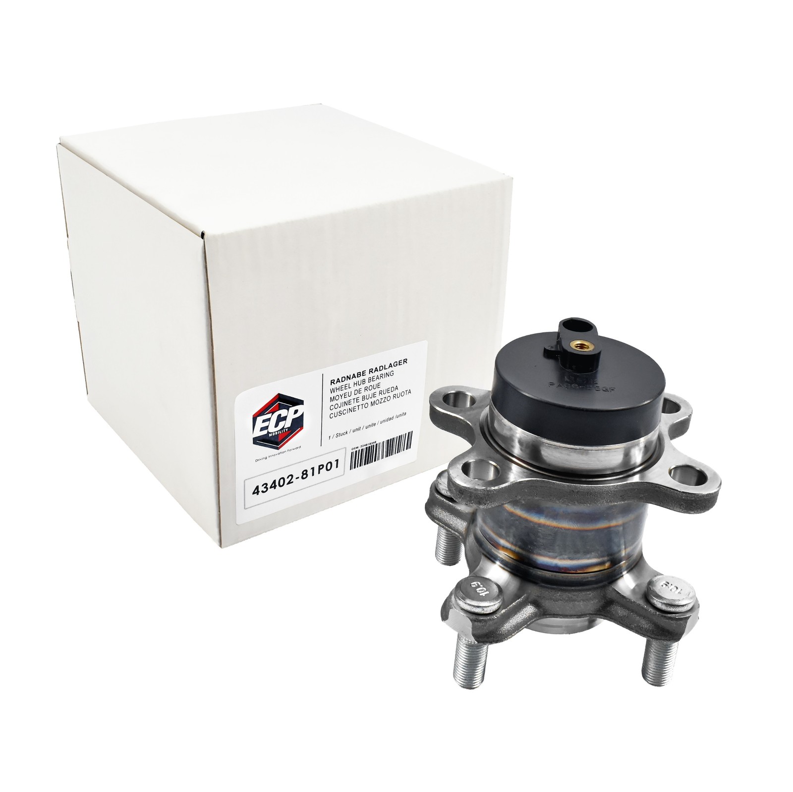 Moyeu de roue arrière Suzuki Baleno II 43402-81P01 remplacement essieu