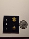 Penn State TRIANGLE FRAT Gold Tone Triangle Lapel Pin w/Matching Round Screwback — photo 3