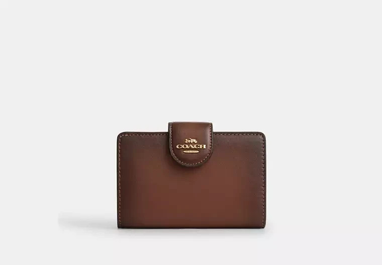 NWT Coach Medium Corner Zip Wallet
