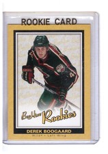 Derek Boogaard 2005-06 Upper Deck Bee Hive Rookie Card #93