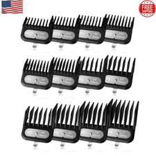 Professional Hair Clipper Guards Guide 1/12 Pc Coded Cutting Guides Wahl Clipper