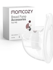 Momcozy 1 Full Set Collector Cup Compatible with Momcozy M5 160ml, 24mm Flange
