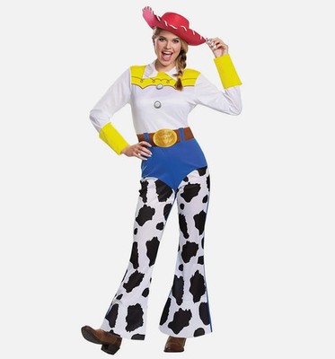 Toy Story Jessie Adult Costume Size M (8-10) Women's Halloween Outfit Cowgirl