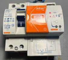 GEWISS GW90969 & GW94818 25A RCCB Combo – Automatic Reclosing Electrical