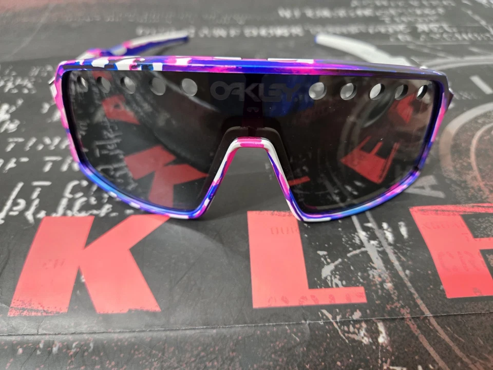 Rare Oakley Kokoro Collection Sutro Meguru Spin Prizm Black Iridium OO9406-9337 - Image 2 of 4