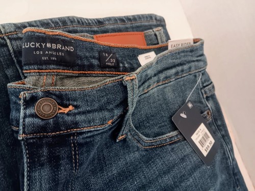 Lucky Jeans Women’s Sz 16/33A NWT Straight Leg Easy Rider 5 Pocket - Picture 4 of 9