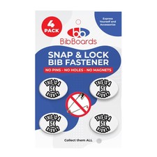 bibSNAPS Race Bib Clips, This is a 5K Right, 4 Pack
