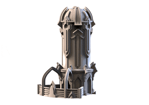 The Game of Destiny - 'Druids Tower' Dice Tower - Picture 2 of 5