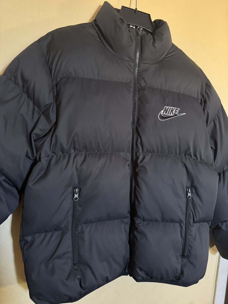 Supreme Nike Reversible Puffy Jacket SS21 Size Small - Black Supreme Nike Reversible Puffy Jacket SS21 Size Small - Black