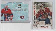 Carey Price lot of 2 Allure and In The Game (Montreal Canadiens NHL goaltender)
