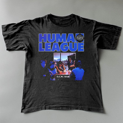 The Human League Black Cotton Shirt Full size S-5XL L375