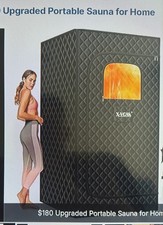 Sauna Box, Sauna Portatile per Casa, Tenda Sauna a Vapore Design Portatile per Relaxat