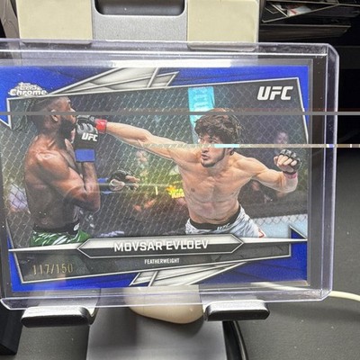 Topps 2026 Topps Chrome UFC Movsar Evloev #165 Serial Numbered /150