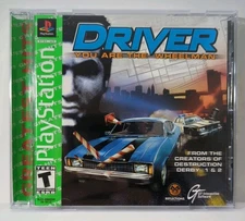 Driver (Sony PlayStation 1) PS1 Greatest Hits Complete CIB w/ Registration Card