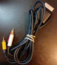 Official OEM Microsoft Xbox 360 AV Composite Audio/Video Cable RCA