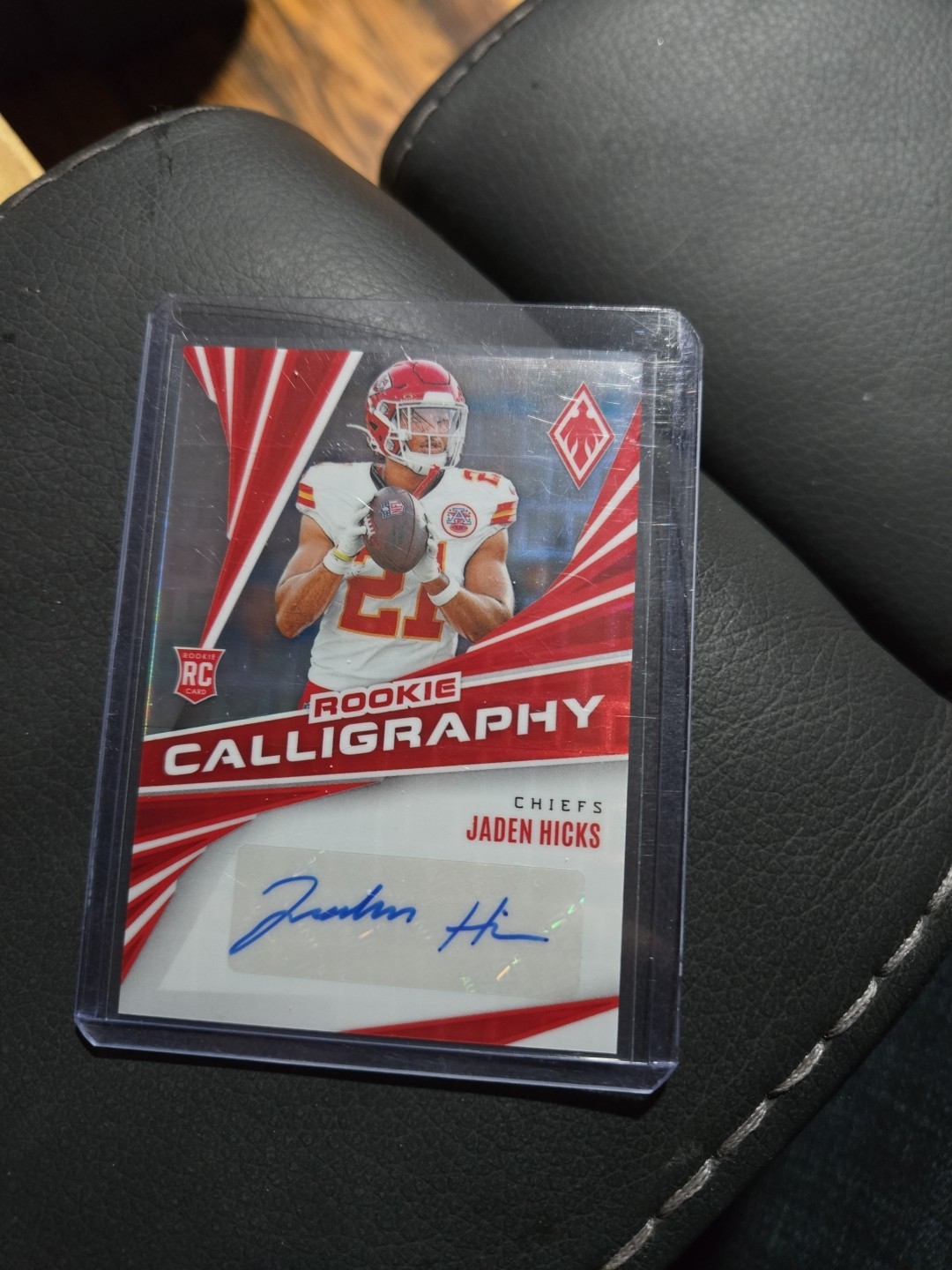 Jaden Hicks Panini Phoenix Rookie Calligraphy Autographs #RCJHS Base
