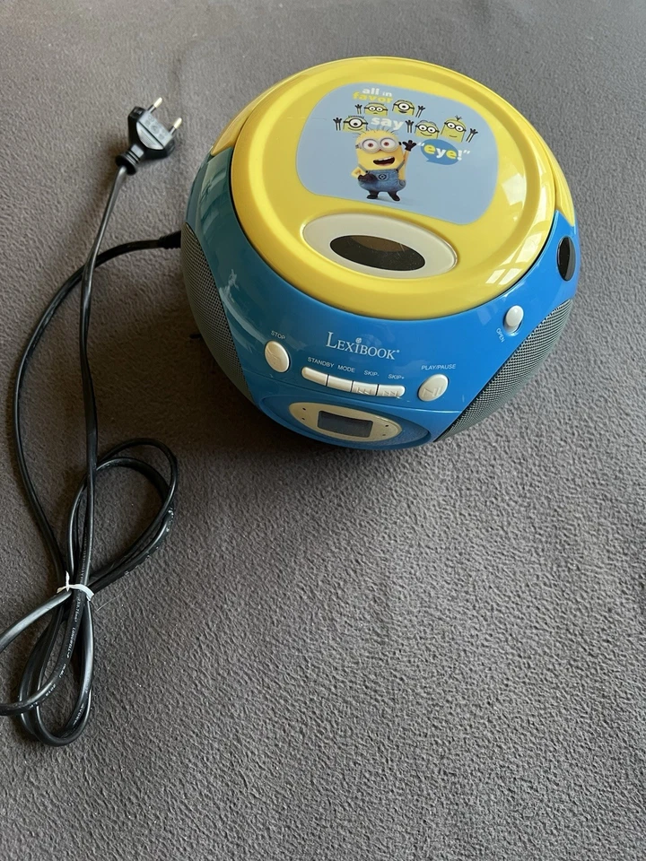 MINİONS LEXIBOOK Portable CD Player RADIO - Bild 4 von 4
