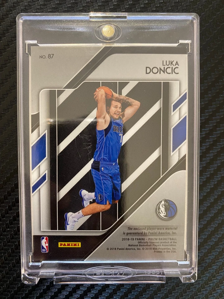 Muestras sensacionales Panini Prizm 2018 Luka Doncic #87  Foto 2 de 2