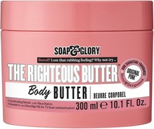 Soap & Glory The Righteous Butter Original Pink Scent Body Butter 300ml. New