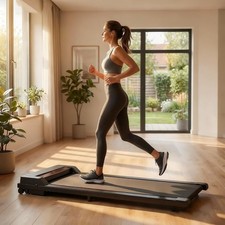 Walking Pad Treadmill, Under Desk Treadmill Jogging Machine for Home 1-8km/h