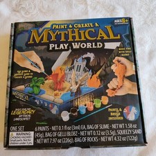 Paint  Create a Mythical Play World Kit New Sealed Box Dragon Slime Legendary