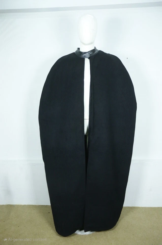 Disfraz Cosplay Star Wars Darth Vader - Capa Darth Vader en Lana de la Mejor Calidad Foto 4 de 4