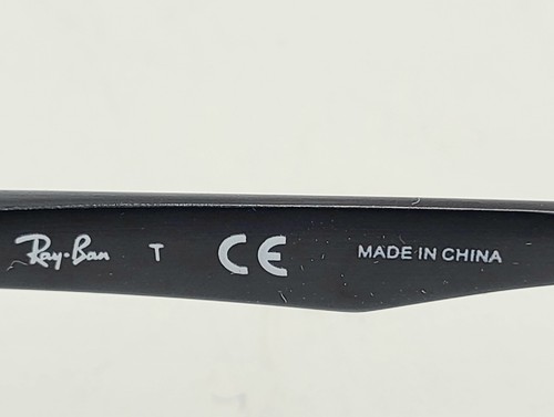 Ray Ban Sunglasses RB 3534 002 Black Metal Full Rim 62-17-135 3N - Picture 8 of 11