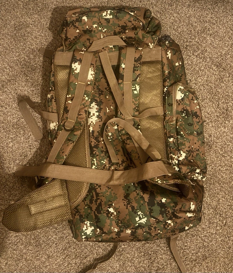 Mochila táctica militar camuflada militar del ejército Foto 2 de 4