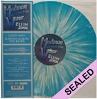 Elton John Madman Across the Water LP Rocket UMG 2024 Aqua Splatter Vinyl #73n