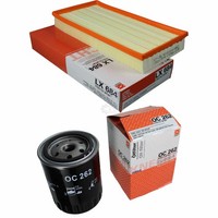 Mahle / Knecht Set Filterpaket Luftfilter Lx 684 ÖLfilter Oc 262