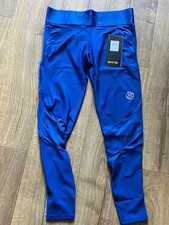 Ladies Skins Compression Series-3 Long Tights Leggings Marine Blue Size Large