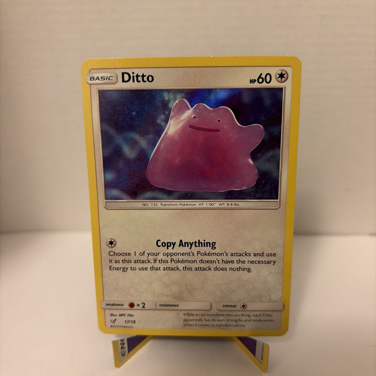 Ditto 17/18 Detective Pikachu Holo