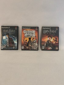 PlayStation 2 PS2 Original Console Bundle w/ 2 Controllers + 3 Games Tested Work