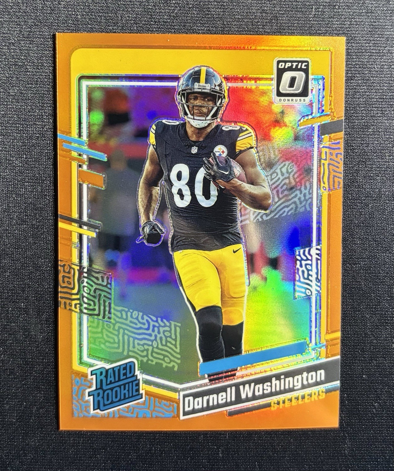 Darnell Washington Panini Donruss Optic #286 Orange