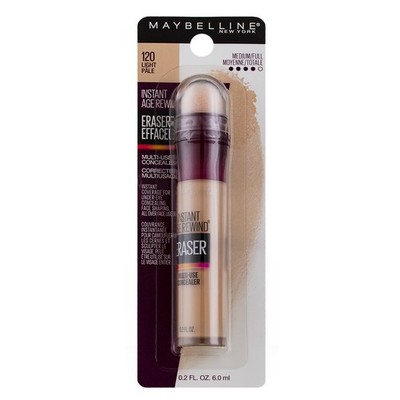 2 Pack Maybelline Instant Age Rewind Eraser Dark Circles Concealer, Light, 0....