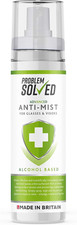 Anti-Mist Fog Demister Spray for Glasses Visors Goggles Helmets,