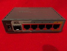 New, MikroTik hEX S RB760IGS 5-Port Ethernet Gigabit Router.
