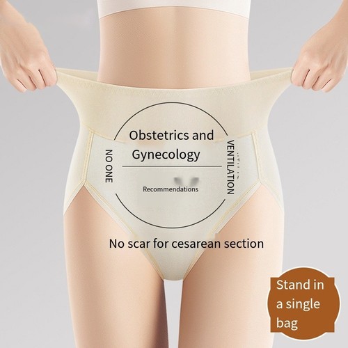 Caesarean Section Recovery High Waist Underwear Regular Clothing Length