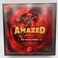 Amazed The Game Neil Patrick Harris Puzzles Riddles Board Game *Read*