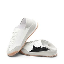 Boys Girls Classic Foldable Back Retro Sneakers Slip On Casual Walking Shoes