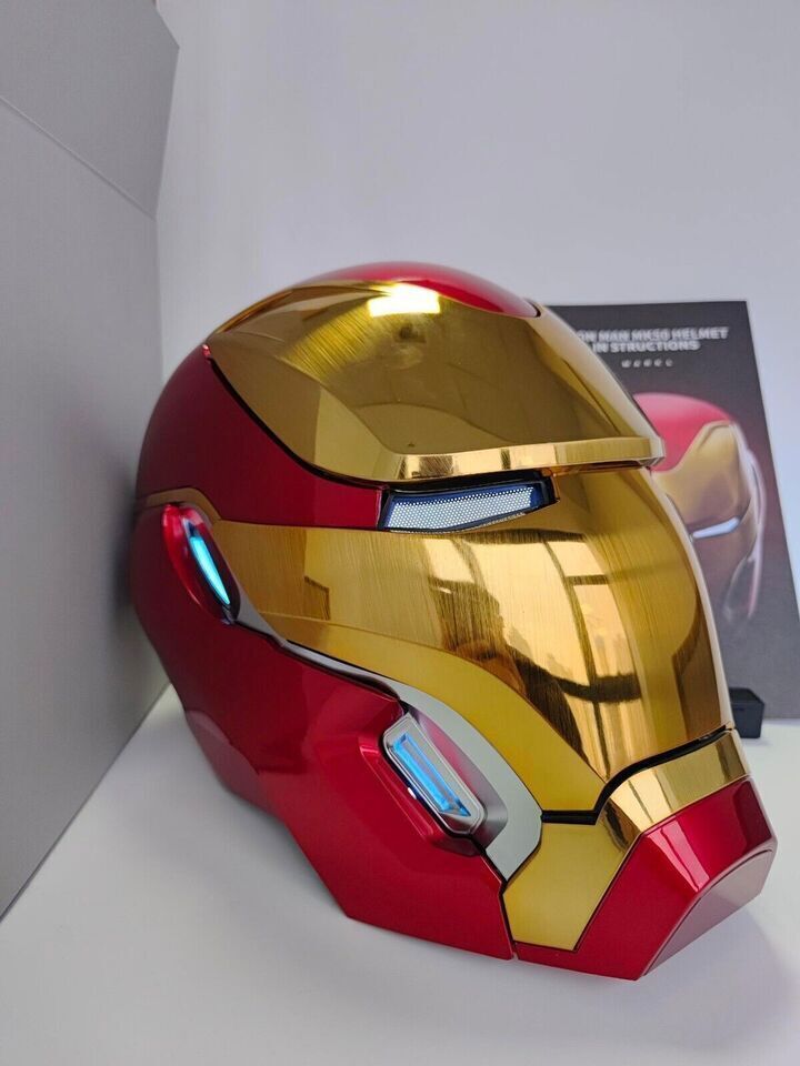 Mechahead Iron Man Helmet MK50 1/1 Wearable Cosplay MASK Upgraded