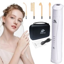 High Frequency Facial Machine Facial Skin Care Tool With 4 Tubes For Home Spa