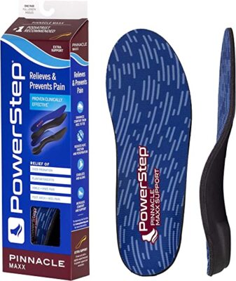Powerstep Pinnacle Maxx Neutral Orthotic Arch Support Insole System