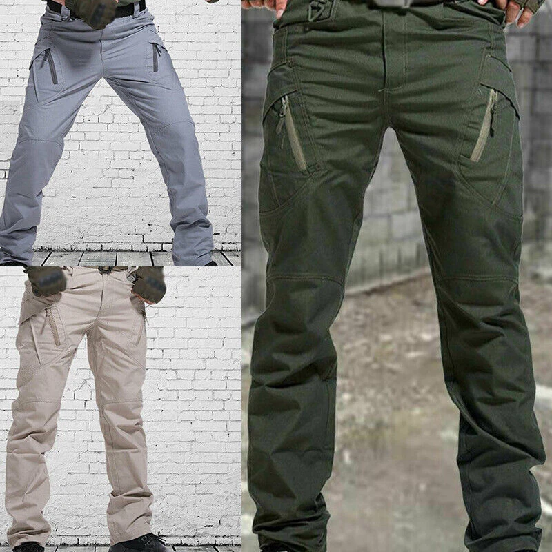 Hiking Work Mens Combat Soldier Cargo Waterproof Pants Outdoor Fishing Trousers
Opens in a new windo