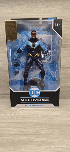 McFarlane Toys DC Multiverse Black Lightning (Final Crisis) Gold Label 7 in...