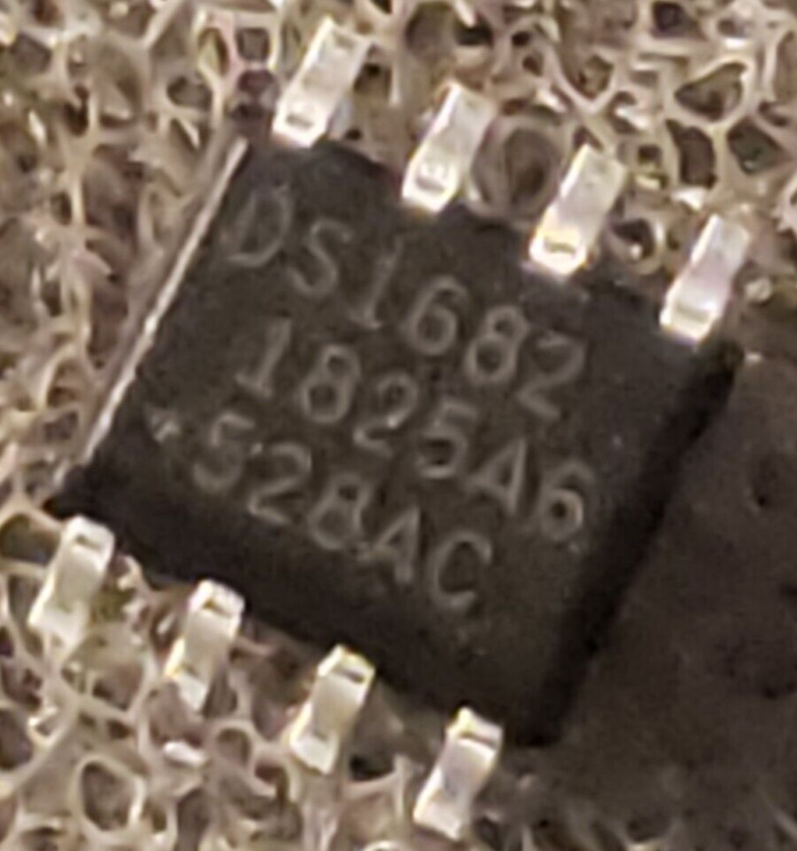 1PC) DS1682S T&R IC RTC ELAPSED CNT I2C 8SOIC FAST USA Shipper (DS1D2)......... : R - Foto 12