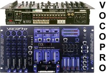 VOCOPRO KJ-7808RV Pro Rackmount KJ/DJ/VJ Mixer with DSP FX, Digital Key Control